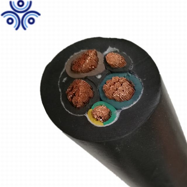 3x10mm2 black rubber cable