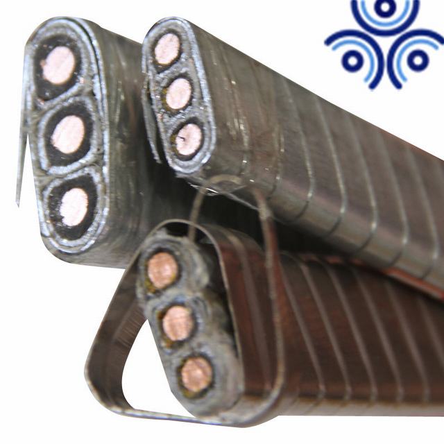 Flat submersible oil pump ESP cable