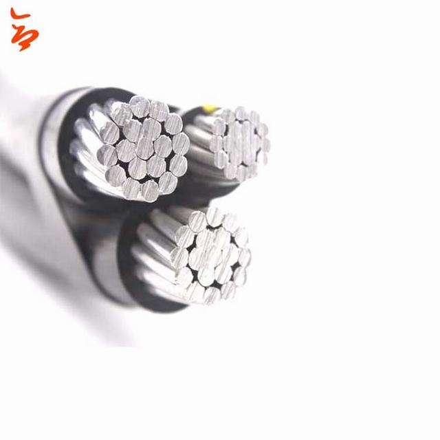 0.6/1kv câble en aluminium xlpe isolé câble abc Purpura