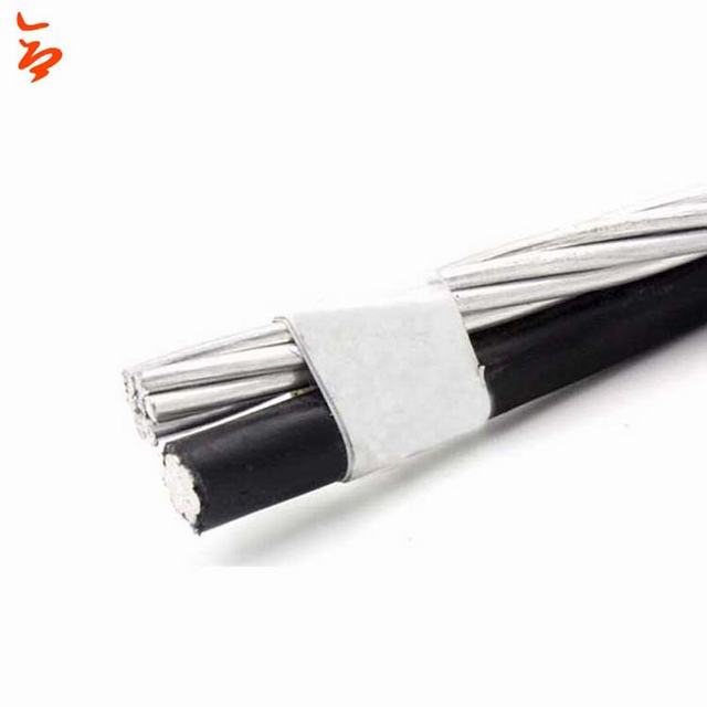 1*2AWG+1*2AWG Chow duplex Service Drop cable/overhead electric wire