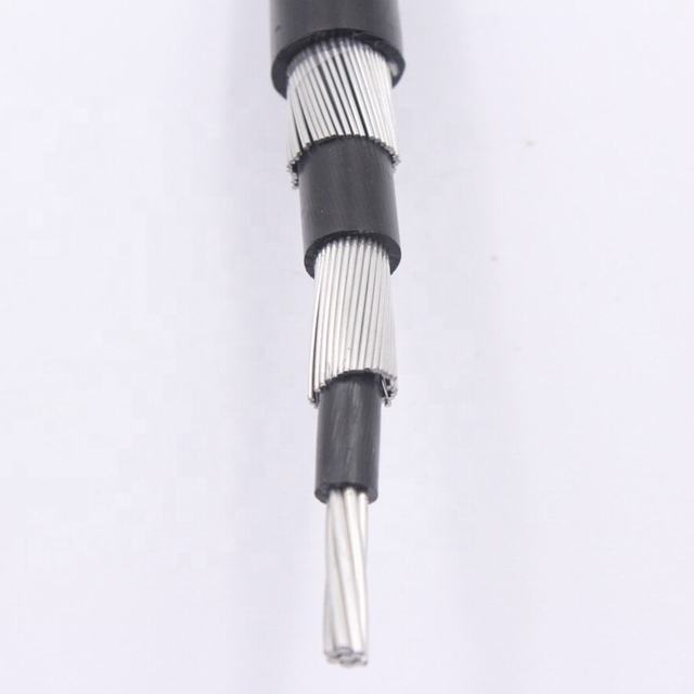 16mm2 fase única de alambre de aluminio de cable concéntrico