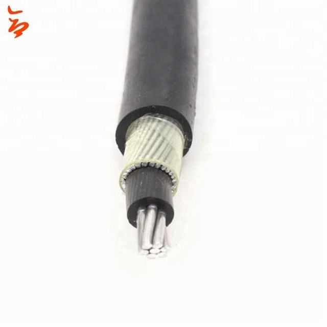 2*16mm2 Alambre de aleación de aluminio blindado eléctrico cable concéntrico
