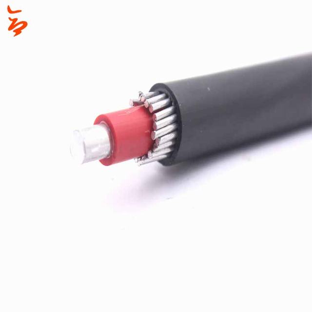 2/3 core xlpe geïsoleerde overhead aluminium draad concentrische kabel