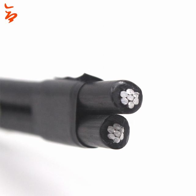 2X16mm2 CAA cable de baja tensión 2c servicio gota abc cable Xlpe cable paquete aéreo