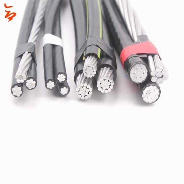 3 core stranded overhead aluminium power cable abc cable sizes