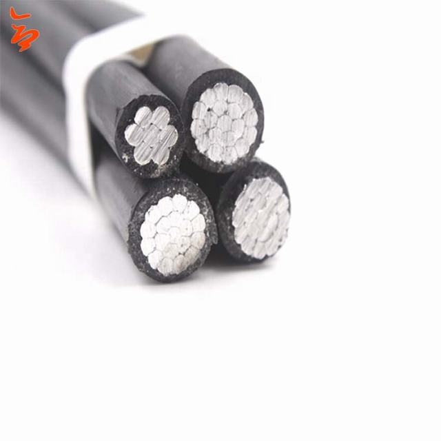 600 V PE XLPE insulated 알루미늄 overhead ABC cable