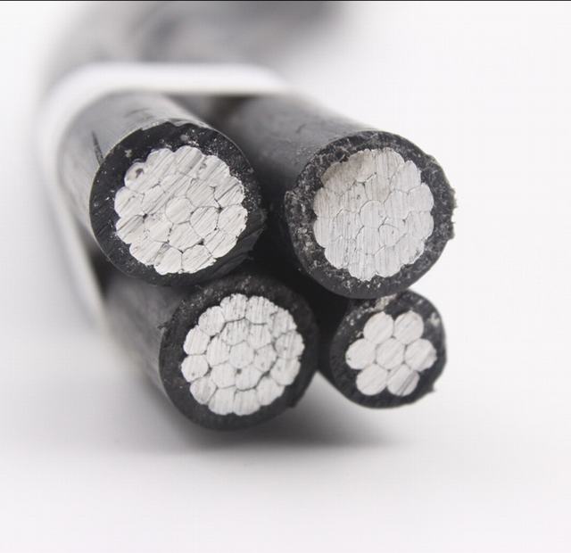 600v abc cable with PE/XLPE insulation aluminum  conductor