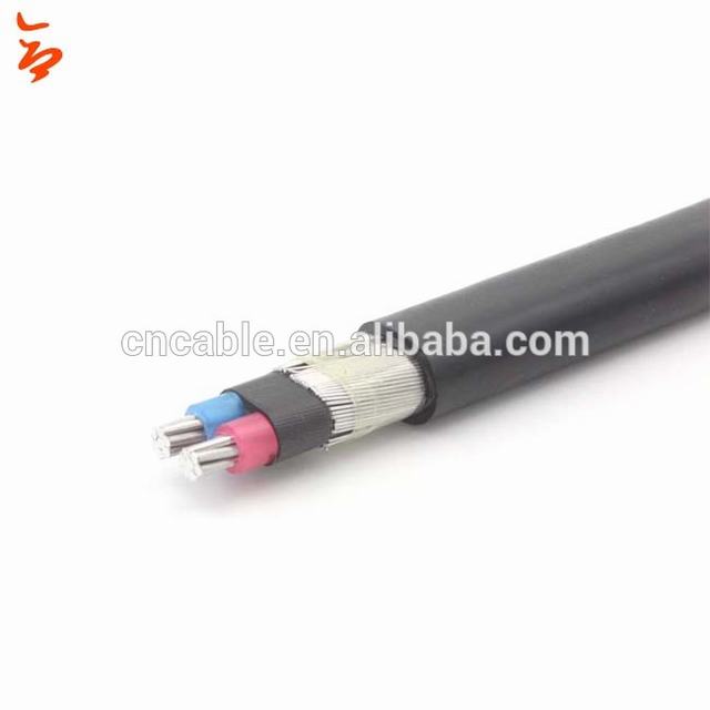 8000 series aluminum Alloy concentric cable 2x 8 AWG 3x4 AWG 3x6 AWG concentric conductor use for Dominican Republic