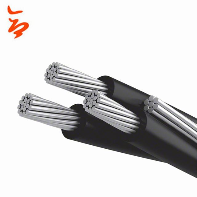 ABC Cables aerial bundled cable xlpe/pe/pvc insulated overhead electric conductor 0.6/1 kV