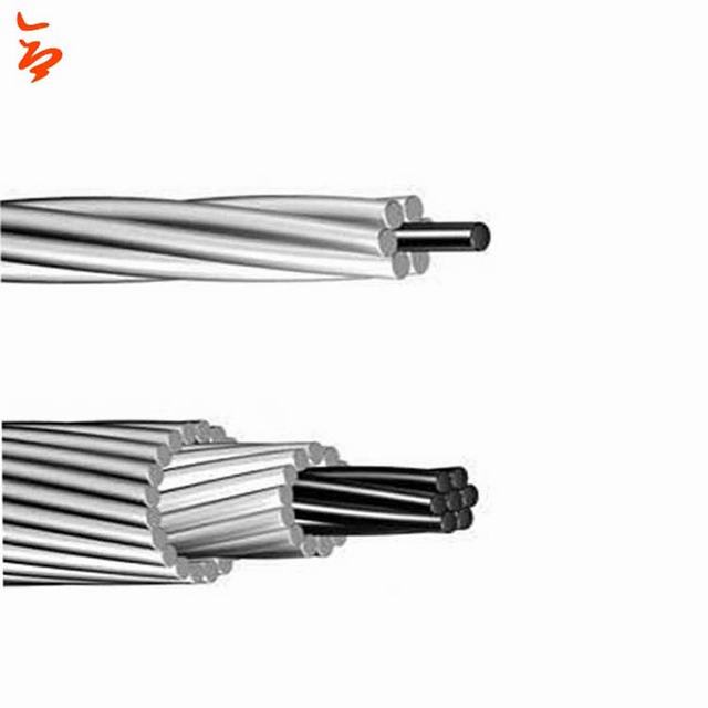 ACSR Línea de Transmisión de aluminio desnudo alambre redondo Cable ACSR