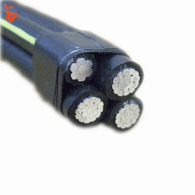 Aerial Bundle Cable (Self Supporting and Supporting Core) 4x50mm2 Service Drop Quadruplex