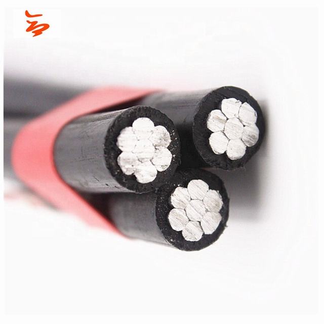 Aerial twisted cable triplex abc cable manufacturer