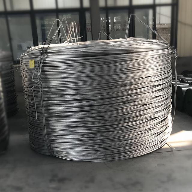 Aluminium Putaran Bar Bahan 9.5 Mm untuk Kabel Aluminium