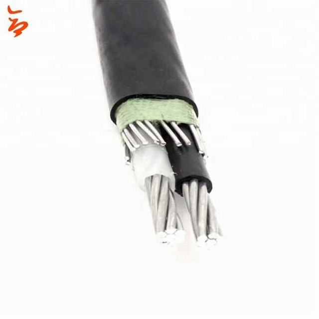aluminium konduktor kabel konsentris udara kabel konsentris 3 * 6,3 * 10 
