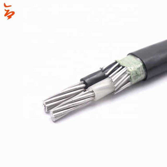 Aluminum conductor steel wire armoured pvc jacket power cable concentric cable