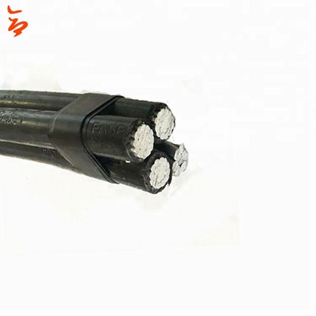 Aluminum conductor xlpe and pe insulated Low Voltage service drop cable