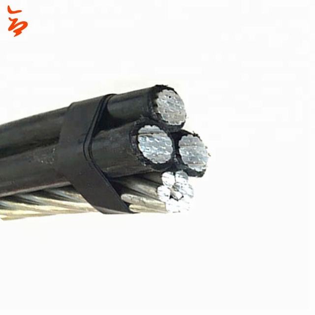 Best price 3*4AWG+1*4 Hackney Quadruplex Service Drop cable/overhead electric wire