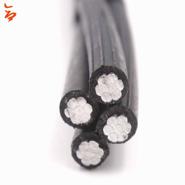 Best price 600 V XLPE 나 PE insulated aluminium ABC cable from 중국어 공장