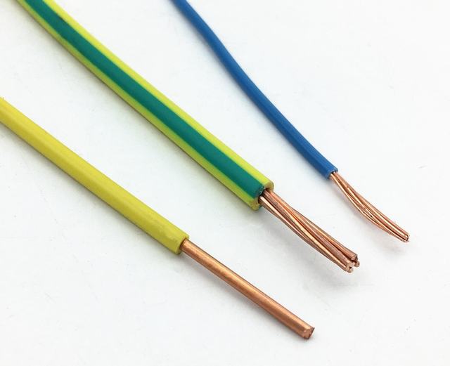 China power cable and wire factory copper conductor insulated pvc wire BV BVR