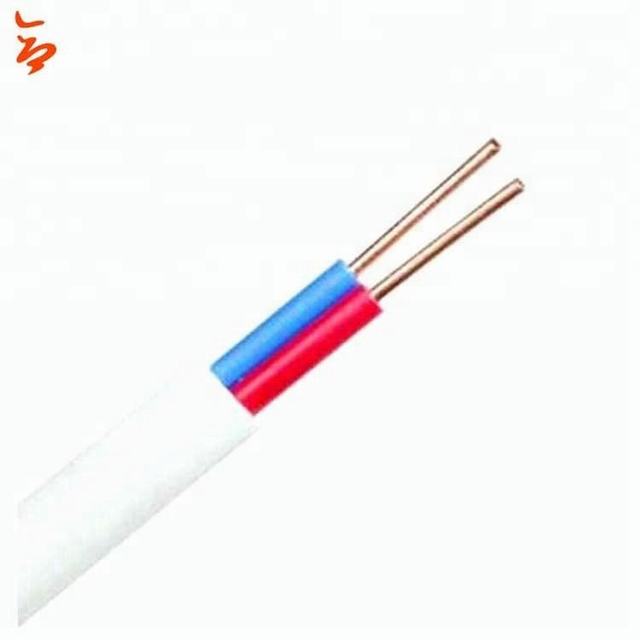 Cobre/PVC cable de alambre eléctrico plana aislado cable