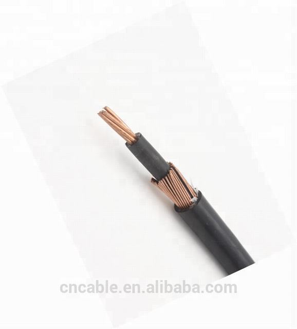 Copper wire 16mm2 Concentric cable PVC Sheathed with Polyester tape Bedding