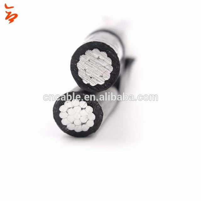 Covered Line cable ACSR or AAC conductor with XLPE insulation overhead cable