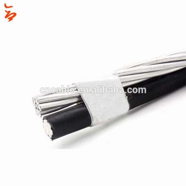 Good service LXS/XS lark cable overhead cable Shepherd 6AWG Duplex and Triplex aerial cable best price from zhengzhou sanhe