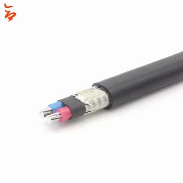 Underground aluminum cable twist armoured cable power cable