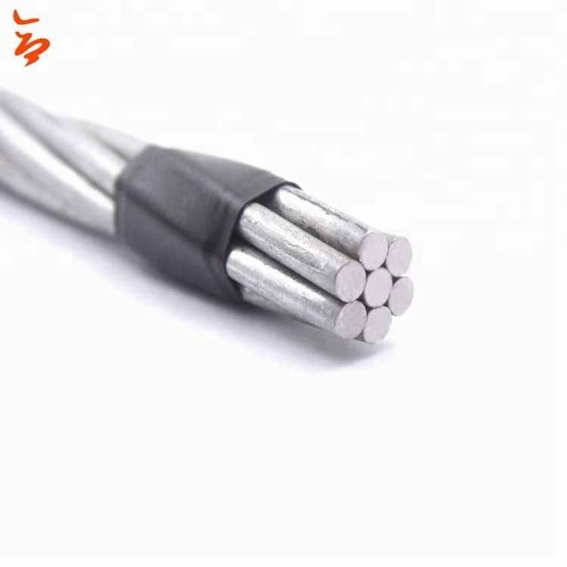 BS EN 50182 Alliage d'aluminium aaac conducteur nu câble conducteur EN aluminium nu Boîte 18.8mm2