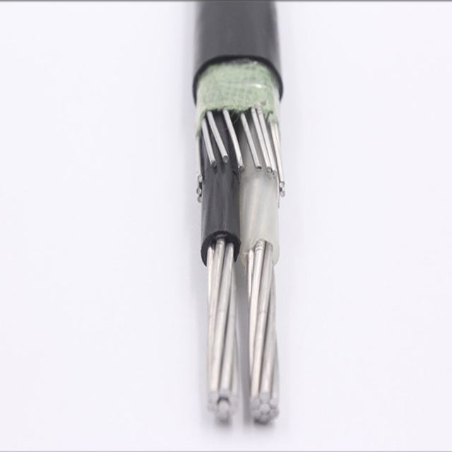 Copper /Aluminum wire PVC outer sheathed 16AWG armoured cable