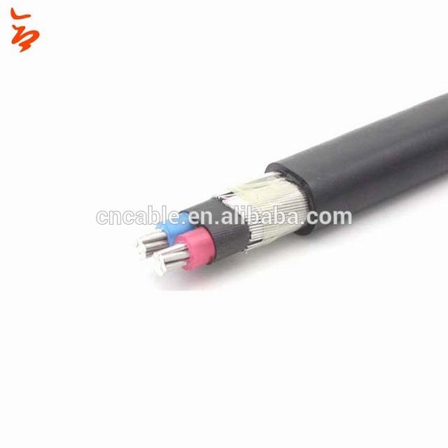 Good price 3*6AWG 1350 series Aluminum wire Armored Concentric cable use for overhead cable