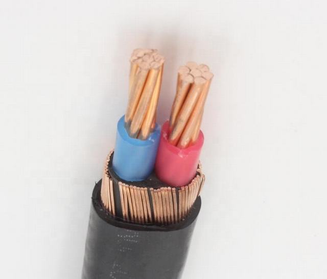 Copper wire armoured cable xlpe jacket concentric cable for construction