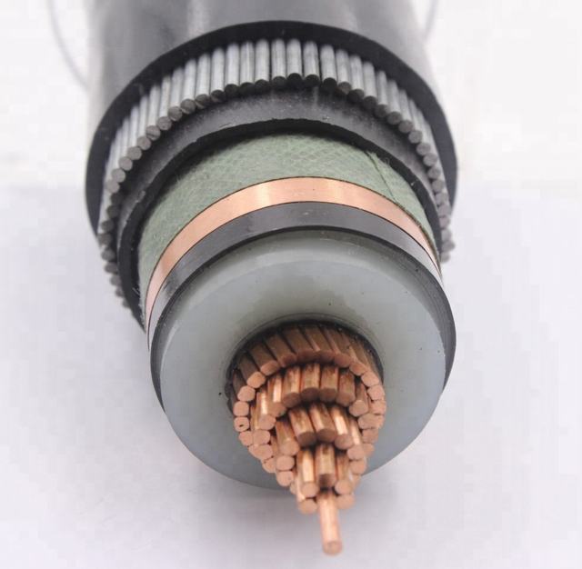 高電圧銅導体 XLPE/SWA 装甲電源ケーブル