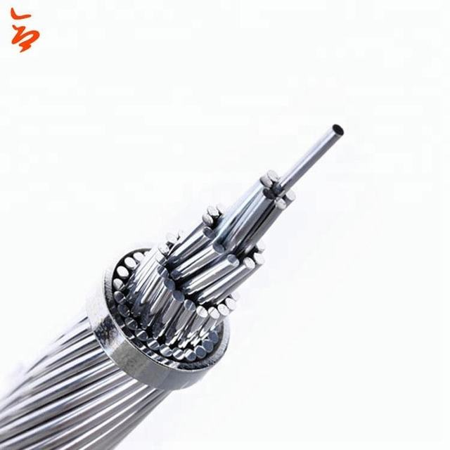 Высокого напряжения накладные алюминиевый кабель усиленная сталь (ACSR) проводник кабеля