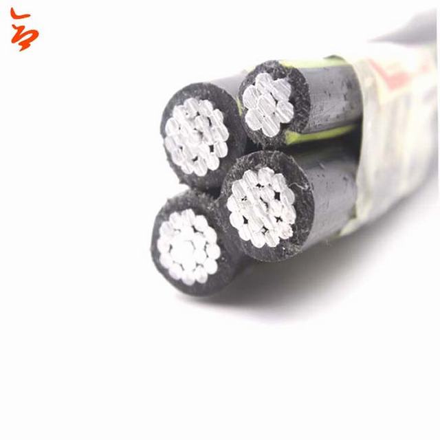 Горячая продажа алюминиевый накладной кабель Электрический провод кабель 3 фазы abc кабель