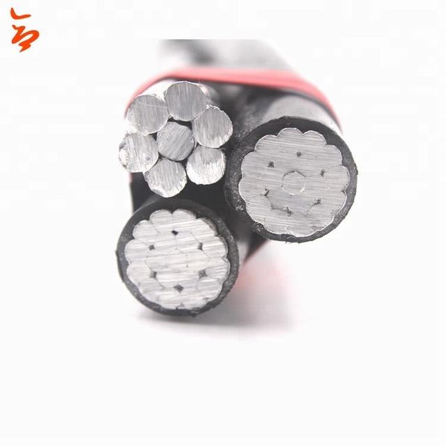 Low Voltage Aerial Bundled Cables Overhead Application Ccable Steel Core Conductor