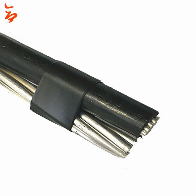 ) 저 (Low) voltage overhead abc duplex) cable pvc cable