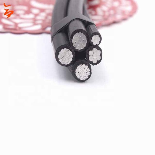 Overhead Application and XLPE Jacket aluminum conductors low voltage ABC cable