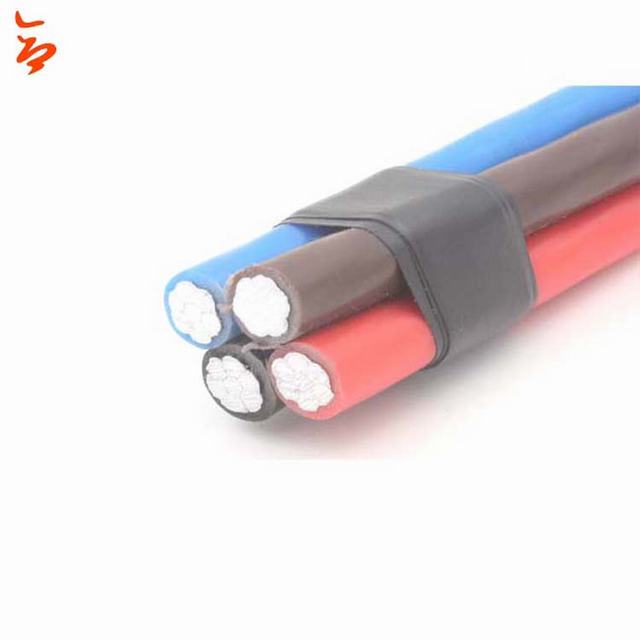Overhead application aerial bundled conductor 0.6/1kV abc cable sizes