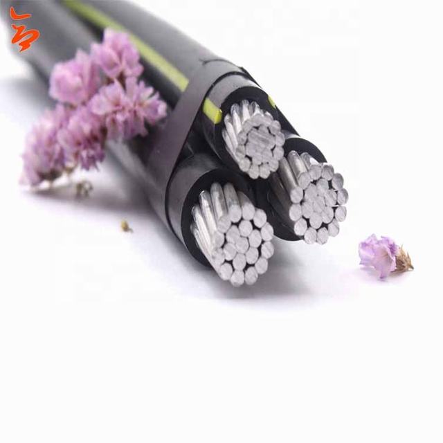 Overhead conductor stranded transmission line abc acsr cable