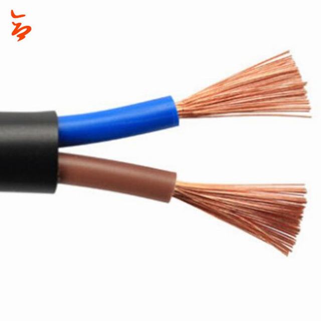 Aislamiento de PVC de alambre Flexible de alambre de 300/500 V RVV cable para uso interior de uso doméstico
