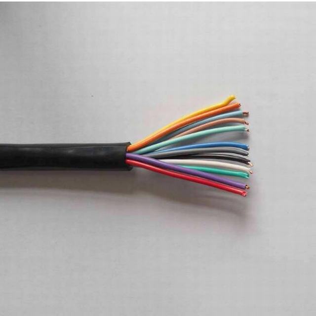 PVC-ummanteltes flexibles Steuerkabel, das abgeschirmtes Kabel umgibt