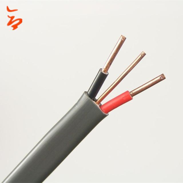 Aislamiento de PVC de alambre de 1,5mm cable de doble y la tierra