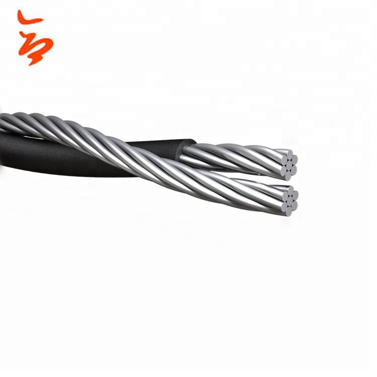 Energie XLPE PE PVC isolierte Luftbündel-Kabel-Niederspannungs-obenliegendes Aluminium ABC-Elektrokabel