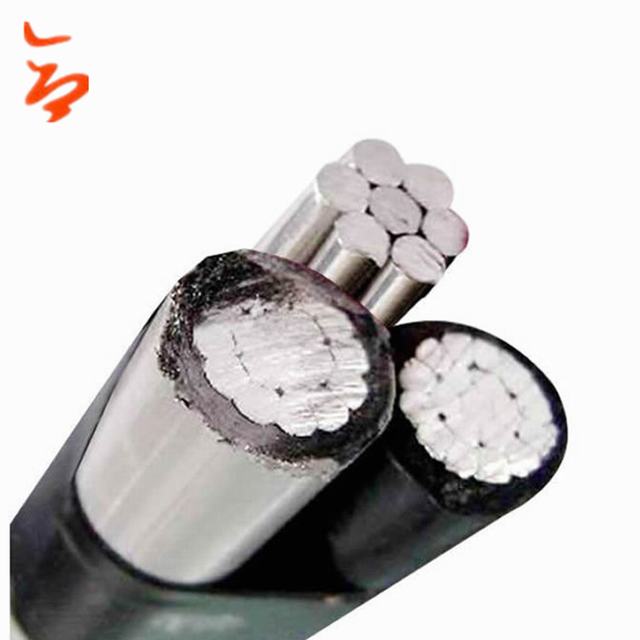 Service drop pvc insulation stranded aluminium abc cable wire manufacturer