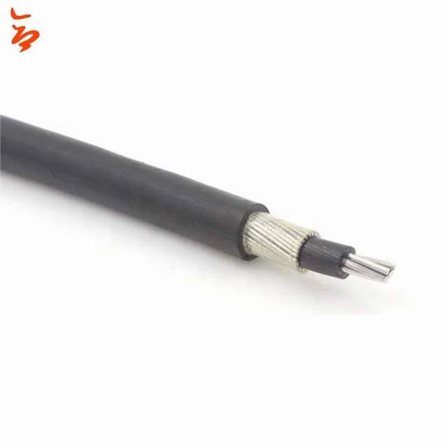 Single Core Konduktor Aluminium PVC Terisolasi Konsentris Kabel 16 Mm Kabel Tegangan Rendah
