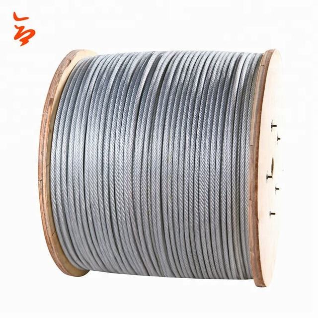 Smooth galvanized steel wire stay wire guy wire
