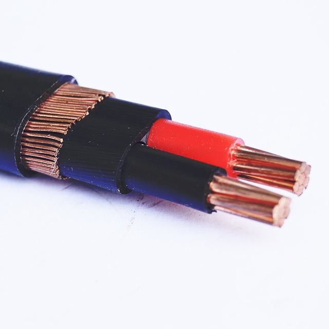 XLPE/ПВХ изолированный, алюминиевый концентрические кабели