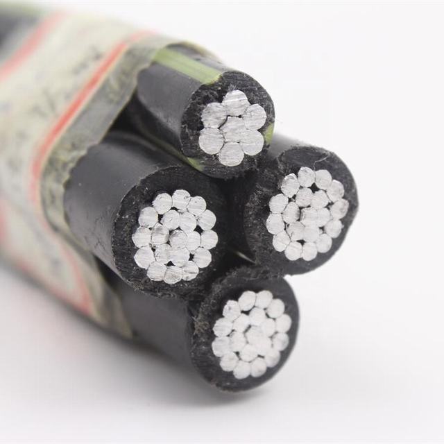 Aluminium geleider xlpe isolatie abc kabel gemaakt om nfc 33209 standaard