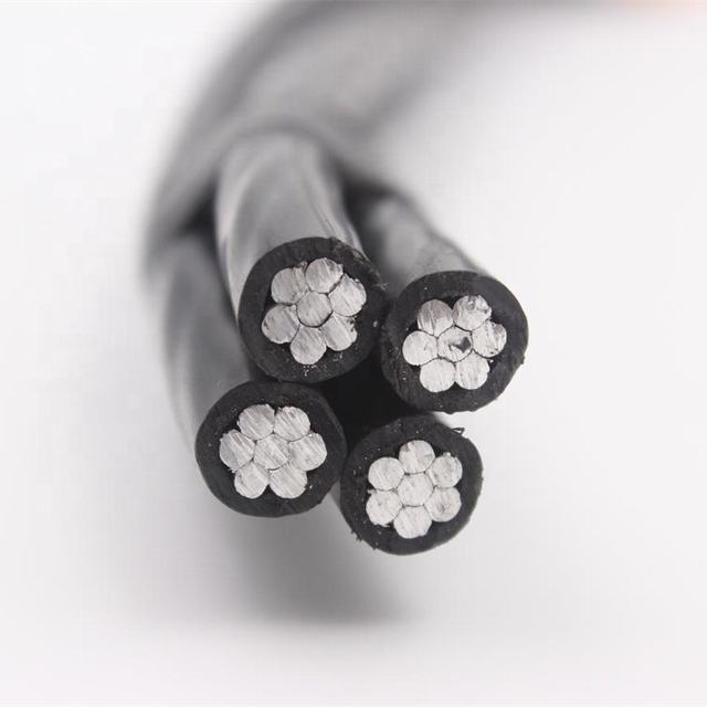 Overhead 알루미늄 LT hexacopters와 Flypro 묶음 처리 Cable xlpe insulated abc cable price list